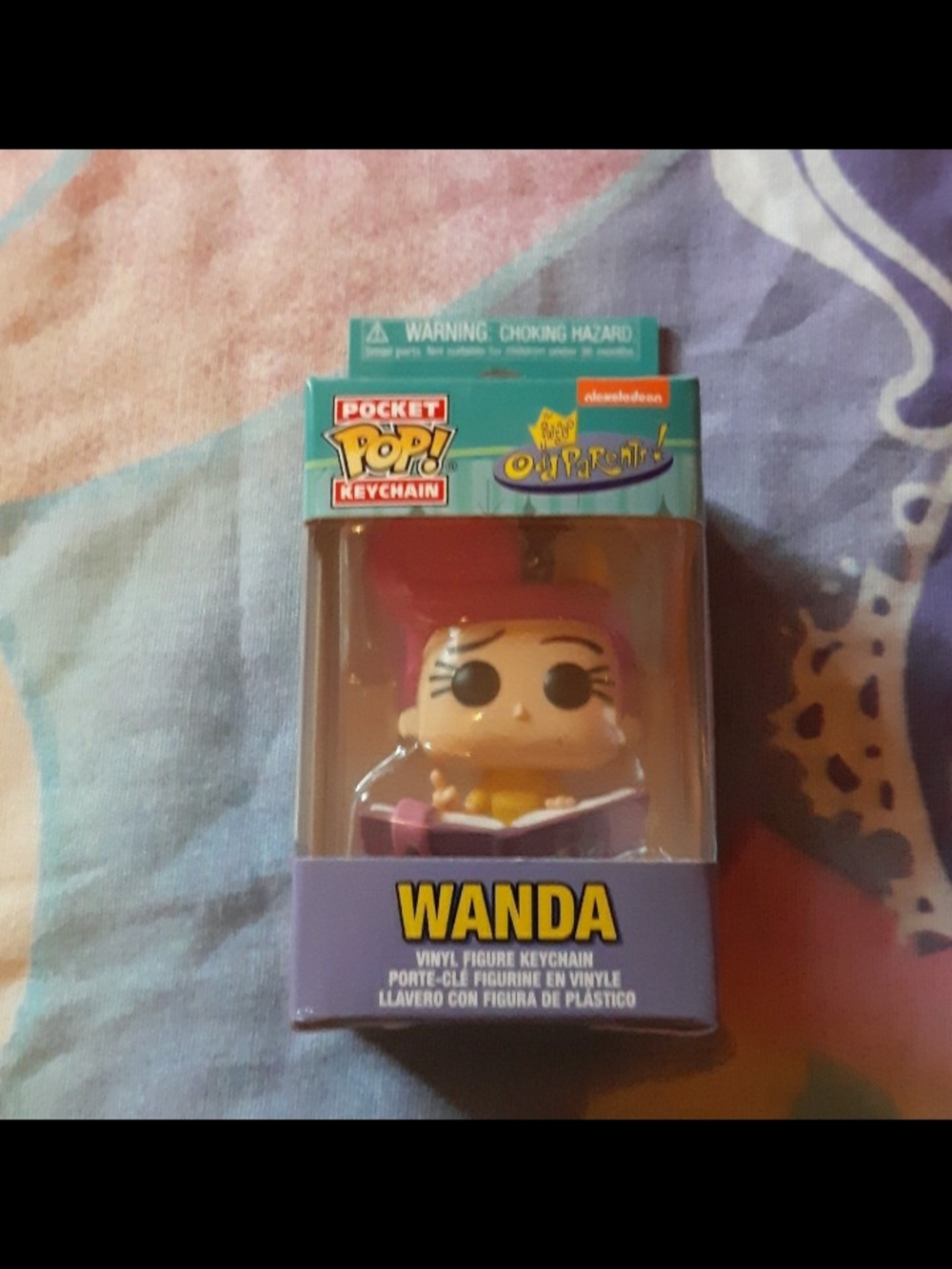 Funko Pocket Pop! Keychain Wanda - Pink & Yellow
